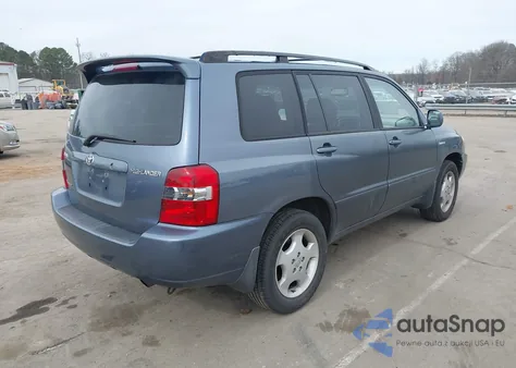 2005 Toyota Highlander Limited V6 from USA, damaged, VIN JTEEP21A450096268